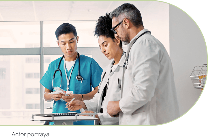 graphic of doctors together